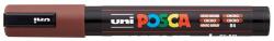 uni Dekormarker, 1, 8-2, 5 mm, UNI "Posca PC-5M", kakaó barna (287227000)