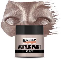 Pentart Delicate metál akrilfesték, 50 ml - lilaarany