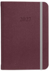 pd Calendar Határidőnapló Period Velour A/5 napi varrott lila 2027