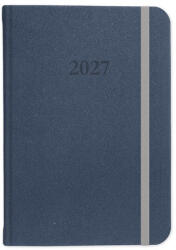 pd Calendar Határidőnapló Period Velour A/5 napi varrott kék 2027