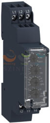 Schneider Electric Zelio Control 3f fázis- és fesz. relé, 1CO, 5A, 208…480VAC (RM17TE00)