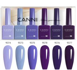 CANNI HEMA FREE UV/LED gél lakk szett 6x9ml - 2331 (1302k2)