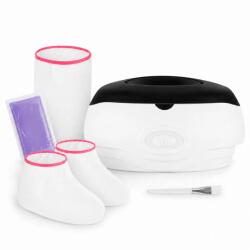 iWax XXL paraffingép szett kéz- és lábápoláshoz 300W - fehér - 1 × 450 g paraffinnal