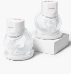 Momcozy Pompa de san Momcozy Hands-free dubla S12 Pro Quick White (MOM-BP335-WH71000B12106-A)