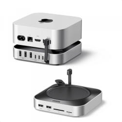 UGREEN Hub Multifunctional UGREEN CM841A (95094) pentru Apple Mac Mini M4 / Pro, 10in1, Gri - gsmboutique