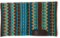  Cayuse Turquoise Legacy türkizkék western show blanket (bemutató alátét) 86x106 cm