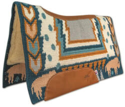  Comfort-Fit SMx Air Ride Western Pad | Into The Storm | Lagoon 3/4" x 33" x 38