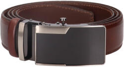 Belt Toro Férfi bőr öv automata csattal Belt Toro Filip - sötétbarna