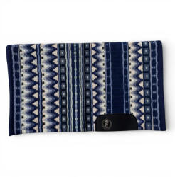  Cayuse NavySnow sötétkék-hófehér western show blanket (bemutató alátét) 86x106 cm