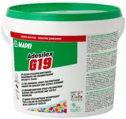 Mapei Adesilex G19 - Adeziv pentru Pardoseli Sportive, Gazon Sintetic, Covoare, Linoleum 10 kg (Culoare: ROŞU) (MAP-411528611)