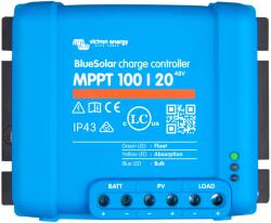 Victron Energy Regulator Solar VICTRON ENERGY BlueSolar MPPT 100/20 până la 48V Retail (SCC110020170R)