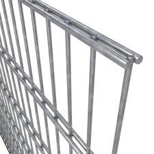  Panou bordurat zincat dublu fir, 1430x2510 mm, cu fire orizontale de 5 mm și fir vertical de 4 mm, sudate în puncte. Este rigid, rezistent și protejat anticoroziv prin zincare, potrivit pentru împrejm