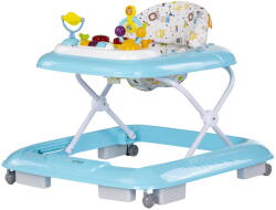 Chipolino Premergator Chipolino Baby Steps, pana la 12 kg, sezut reglabil, 12 melodii, usor de pliat, Albastru (PRBS02502BL)