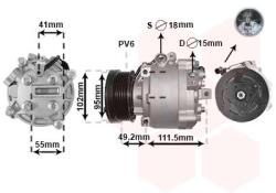 VAN WEZEL Compresor, climatizare VAN WEZEL 3201K701 (3201K701) - fixbox