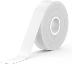 SUPVAN E10/E11/E12/E16 Termikus Címkeszalag, 15 mm x 6 m, Fehér alapon fekete, Vízálló Öntapadós Szalag Otthoni, Irodai és Iskolai Használatra (E10/E16)