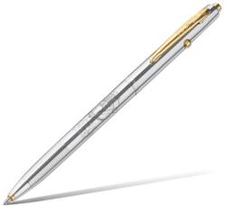 Fisher Space Pen Shuttle CH4-CES Golyóstoll Ajándékszett Gyűjtői Érmével - Űrrajongóknak, Ír Űrben, Víz Alatt és Extrém Hőmérsékleten, Króm (CH4-CES)