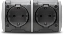 Elbi Eva-priza cu CP cu Capac Dubla Pt(ip54) - ELBI PDCPTE (PDCPTE) - gardenix