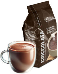 Italian Coffee Capsule Ciocolata Calda Italian Coffee, 12 capsule, compatibile cu Tchibo Cafissimo, Caffitaly si Beanz (CC12)