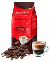 La Capsuleria Cafea boabe Allegri Napoletano, Robusta, 1 KG, La Capsuleria (GR01)