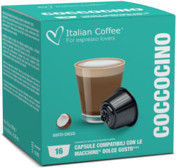 Italian Coffee Capsule Cafea Coccocino Italian Coffee, 16 capsule, compatibile cu Dolce Gusto (AV20)