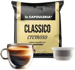 La Capsuleria Cafea Classico Cremoso, 100 capsule compatibile Capsuleria, La Capsuleria (SC02-100)