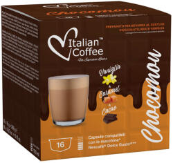 Italian Coffee Capsule Ciocolata Calda Chocomou Italian Coffee, 16 capsule, compatibile cu Dolce Gusto (AV13)