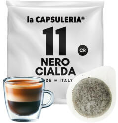 La Capsuleria Capsule Cafea Nero La Capsuleria, 50 paduri, compatibile cu ESE44 (CR00)