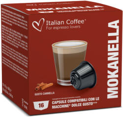 Italian Coffee Capsule Cafea Mokanella Italian Coffee, 16 capsule, compatibile cu Dolce Gusto (AV10)