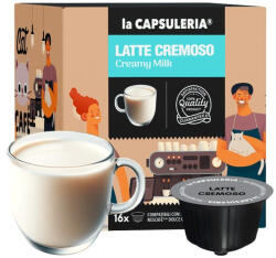 La Capsuleria Capsule Lapte La Capsuleria, 16 capsule, compatibile cu Dolce Gusto (DG22)