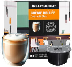 La Capsuleria Capsule Cafea Creme Brulee La Capsuleria, 16 capsule, compatibile cu Dolce Gusto (DG19)
