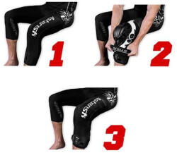  Asterisk ZERO G KNEE BRACE PANT térdortézis alá való nadrág ZERO G fekete/fehér méret M (AP-KPS-ZG-MD)