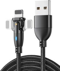 CRZ Cablu CRZ Fast Charging iPhone Lightning - USB cu cap rotativ 180 grade (PECB526B2308)