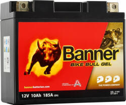 Banner Bike Bull AGM 12V 10Ah 190A left+ BGT12B-4