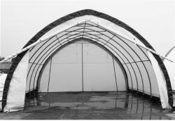 Breckner Germany Cort industrial tip hala latime 6.1m, lungime 12.2m, inaltime 3.66m din PVC (DISEG96) Cort