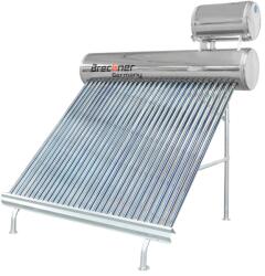 Breckner Germany Panou solar nepresurizat inox cu 30 tuburi pentru apa calda, boiler 210L, 2020x2200x1820mm Breckner Germany (BK77132)