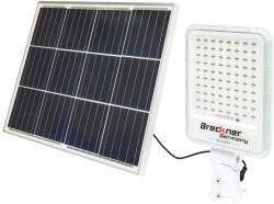 Breckner Germany Proiector LED 30W cu panou solar si baterie 3, 2V/40Ah si suport articulat Breckner Germany (BK87489)