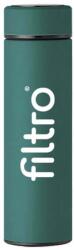 FILTRO Termos FILTRO Thermo LED Green, perete dublu din inox 304, afisaj tactil digital al temperaturii, infuzor inclus, capacitate 500 ml (FL2769-FILTRO-THERMO-LED-GREEN)