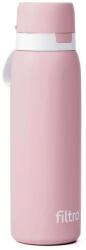 FILTRO Termos cu filtru carbon activ FILTRO THERMO PURE 740 CB, inox cu perete dublu vacuum, izolare 12 ore, 740 ml, culoare roz (FL2739-THERMO740CB-PINK)