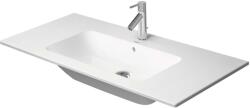 Duravit ME by Starck - Mosdókagyló 103x49 cm, túlfolyóval, csapfurattal, DuraShield, fehér 233610AA00 (233610AA00)