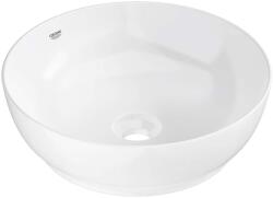 GROHE Essence - Munkaasztal, 40 cm átmérőjű, túlfolyó nélkül, csapnyílás nélkül, alpesi fehér 103538SH00 (103538SH00)