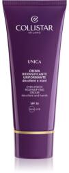 Collistar Unica Even Finish Redensifying Cream feszesítő krém dekoltázsra és mellre SPF 30 75 ml