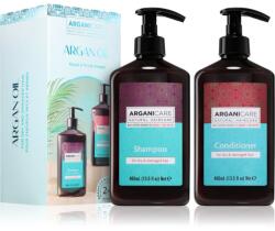 Arganicare Argan Oil Set ajándékszett száraz és sérült hajra