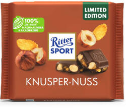 Ritter SPORT tejcsokoládé 100g knusper nuss