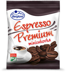 Bergland töltetlen keménycukorka 60g espresso premium