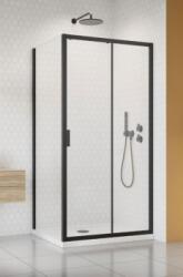 Radaway Alienta Black DWJ+S szögletes zuhanykabin 140x90 (10260140-54-01+10270090-54-01)