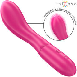 Intense Intense - Lisette Vibrátor 19 Cm Rugalmas 10 Rezgés Pink