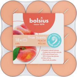 Bolsius Peach 260 g, 18 db