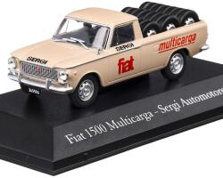  Macheta auto Fiat 1500 Multicarga Pick-up Pneus 1965 bej (JPT)
