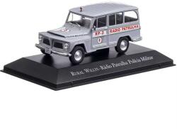 Magazine Models Macheta auto politie Willys Rural Radio Patrulha scara 1: 43 gri (JPT)