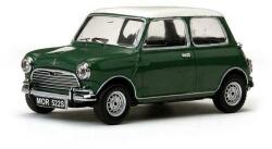  Macheta auto Mini Cooper S 1967 scara 1: 43 verde cu plafon alb (JPT)